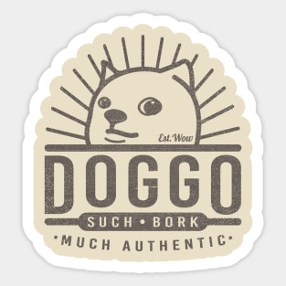 Much Logo Wow Sticker